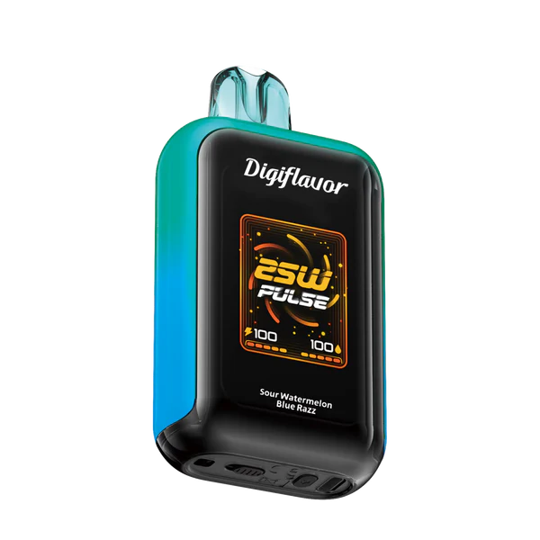 Sour Watermelon Blue Razz Digiflavor SKY 25K - Black Coral